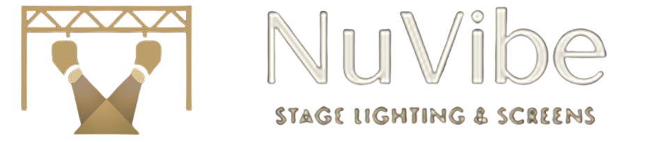 NuVibe Logo - Professional Event Lighting Lebanon